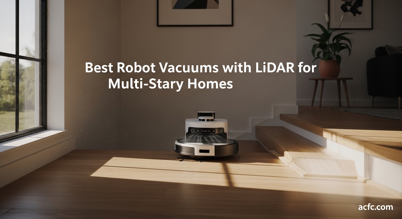 Best Robot Vacuums with LiDAR for Multi-Story Homes