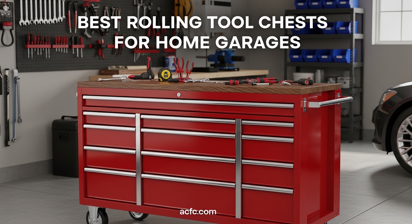 Best Rolling Tool Chests for Home Garages