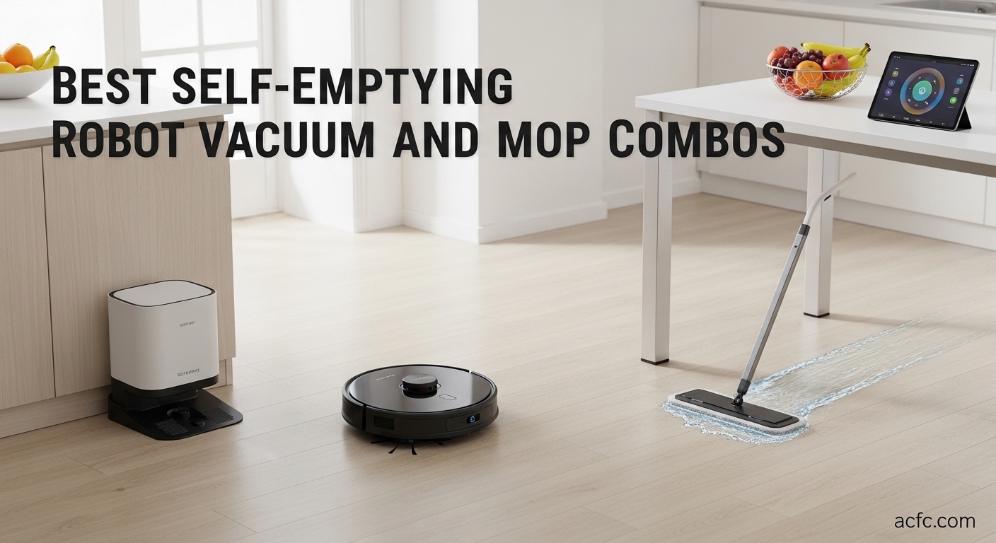 Best Self-Emptying Robot Vacuum and Mop Combos