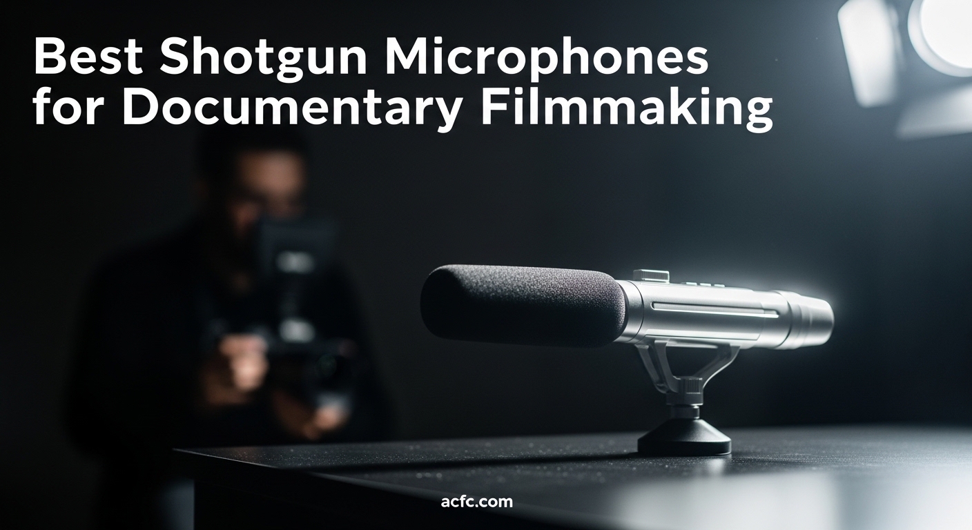 Best Shotgun Microphones for Documentary Filmmaking