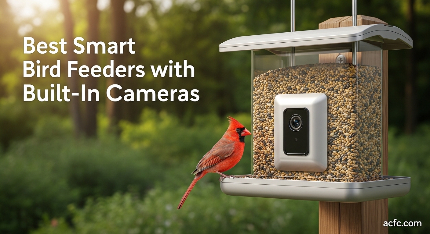 Best Smart Bird Feeders with Built-In Cameras