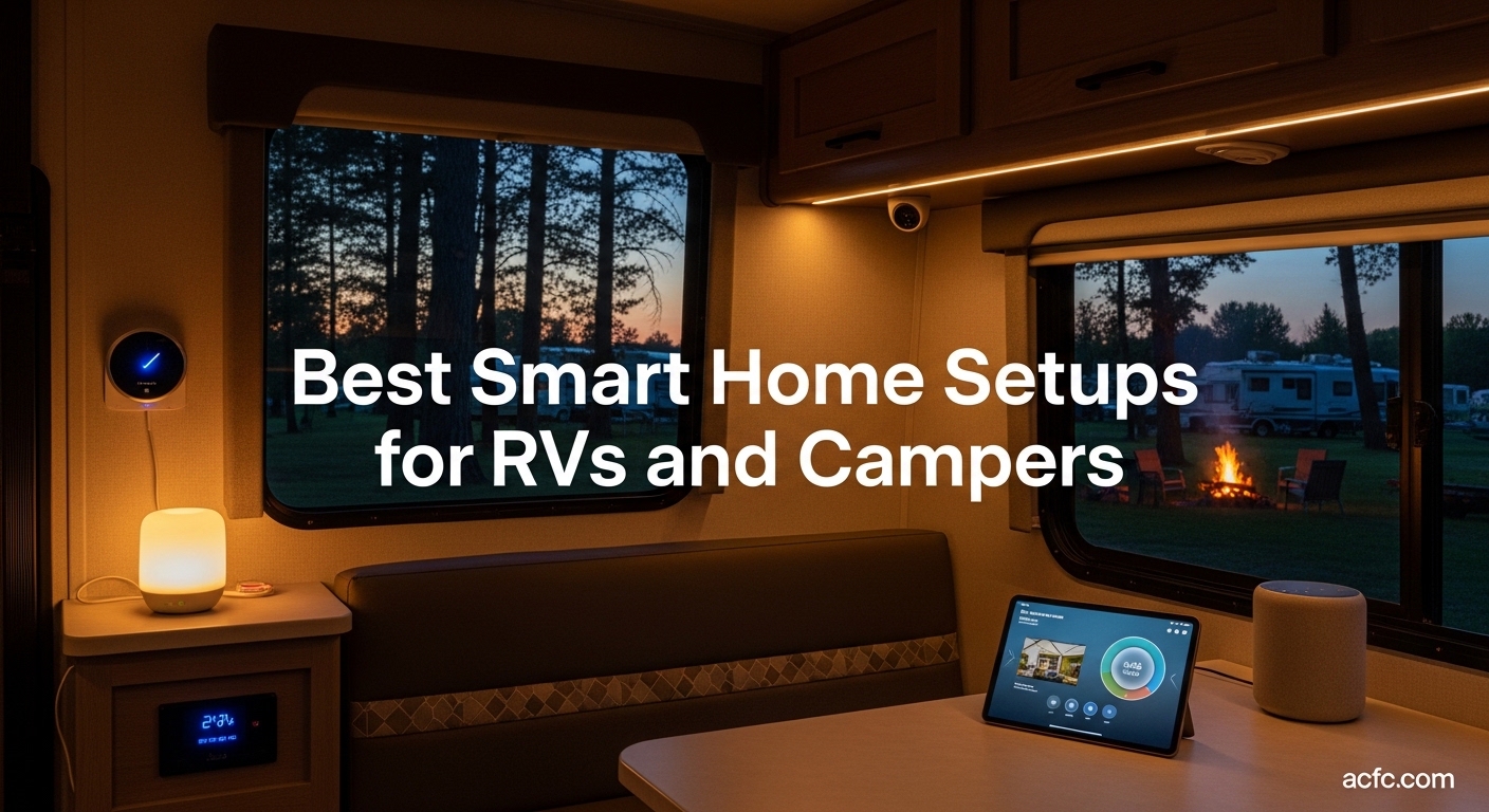 Best Smart Home Setups for RVs and Campers