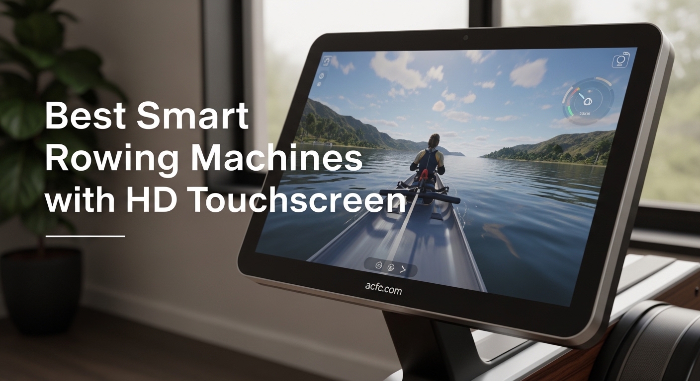 Best Smart Rowing Machines with HD Touchscreens
