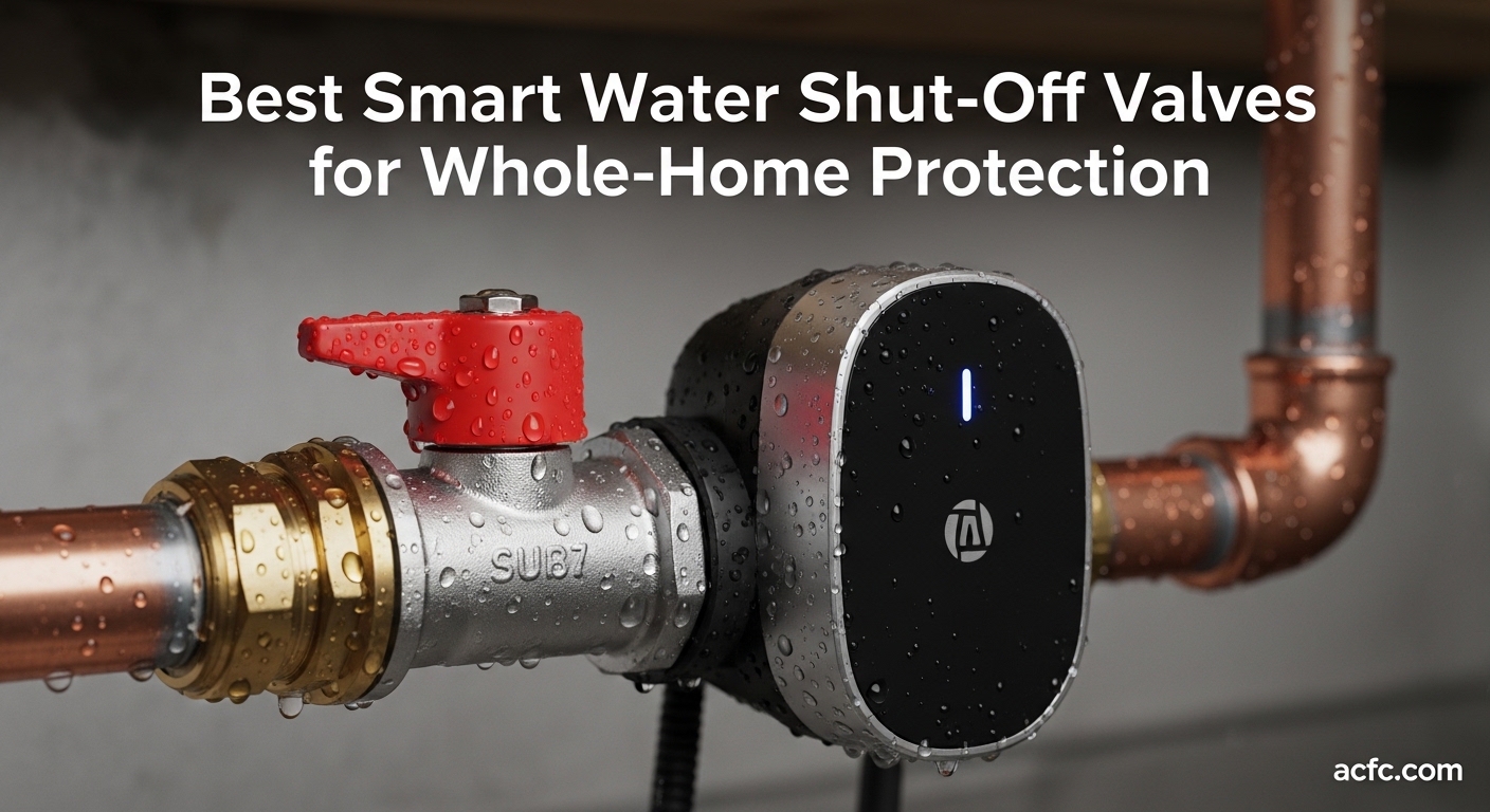Best Smart Water Shut-Off Valves for Whole-Home Protection