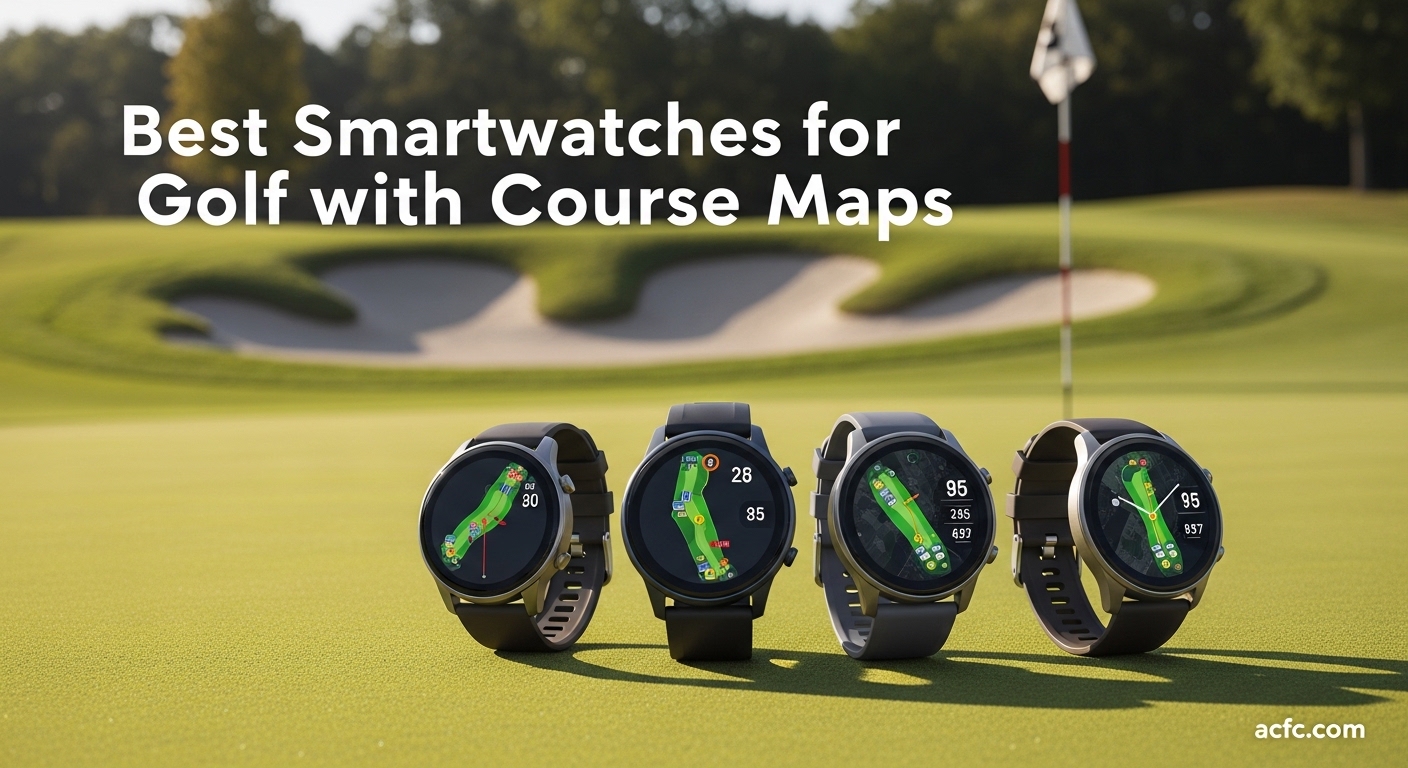 Best Smartwatches for Golf with Course Maps