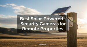Best Solar-Powered Security Cameras for Remote Properties