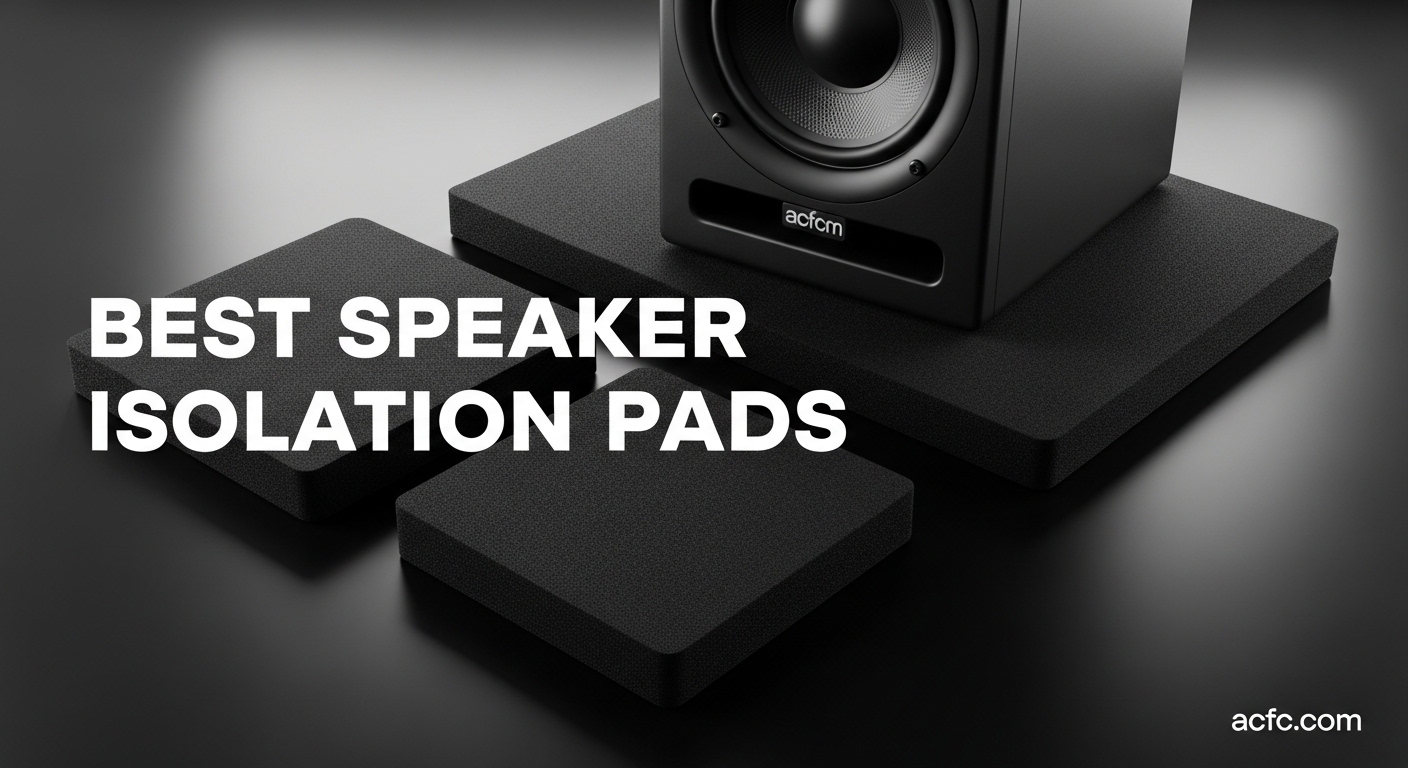 Best Speaker Isolation Pads