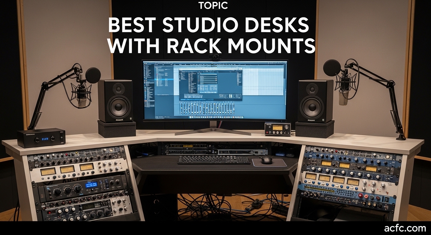 Best Studio Desks with Rack Mounts for Music Production