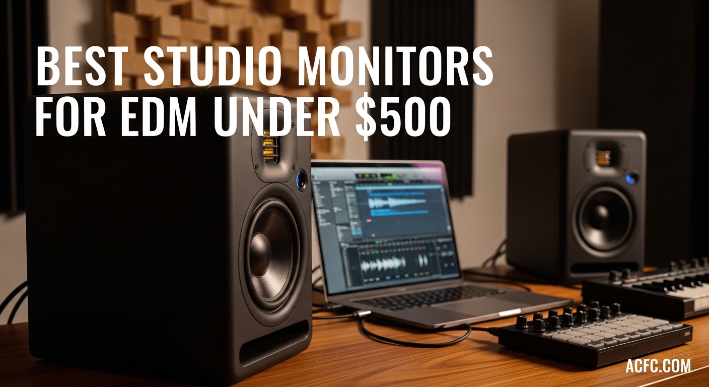Best Studio Monitors for EDM Under $500