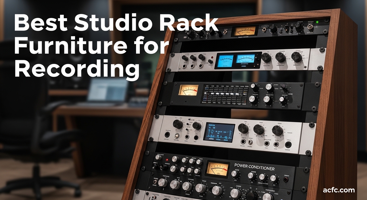 Best Studio Rack Furniture for Recording Equipment