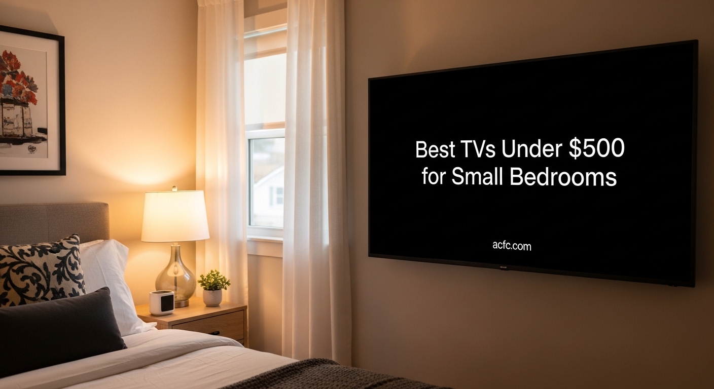Best TVs Under $500 for Small Bedrooms