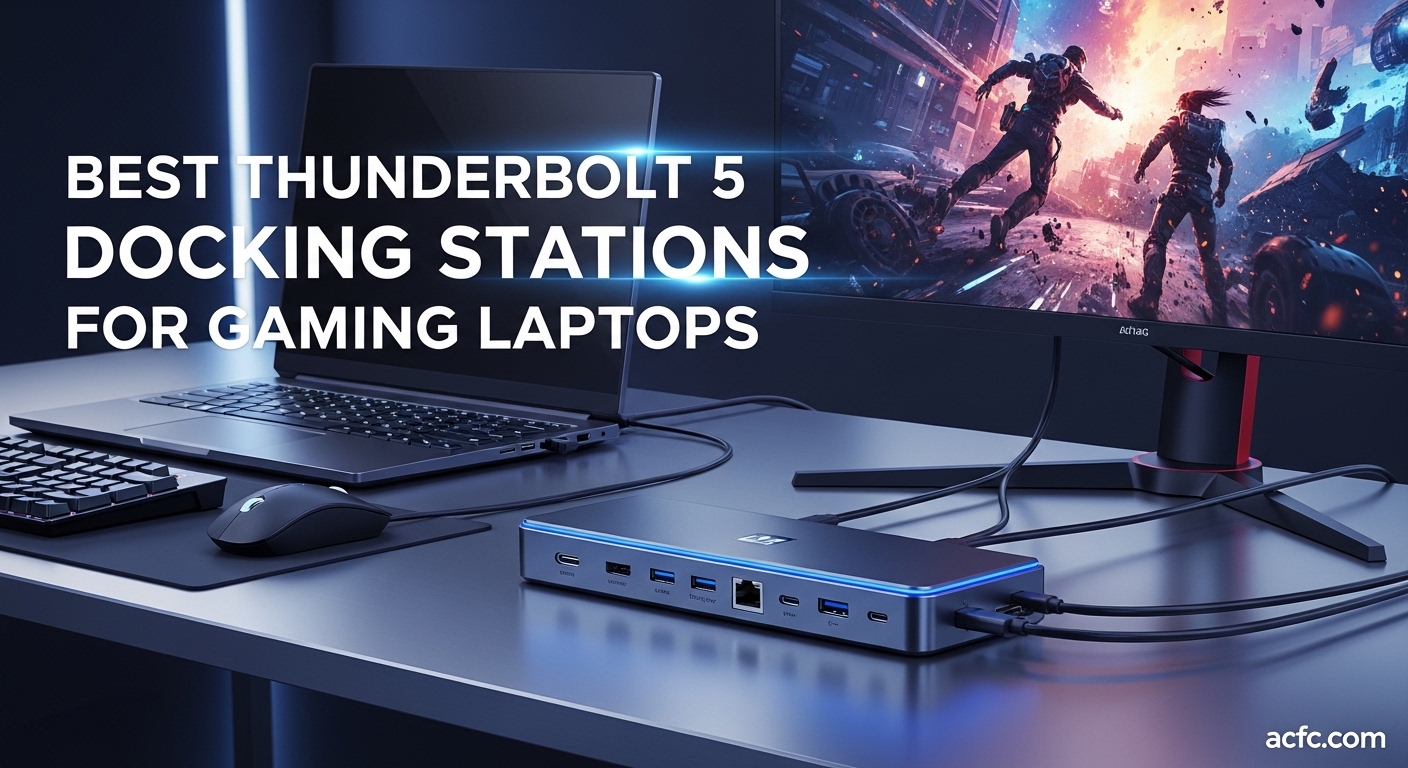 Best Thunderbolt 5 Docking Stations for Gaming Laptops