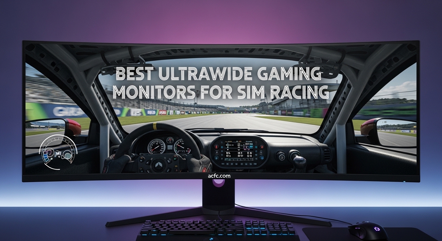 Best Ultrawide Gaming Monitors for Sim Racing
