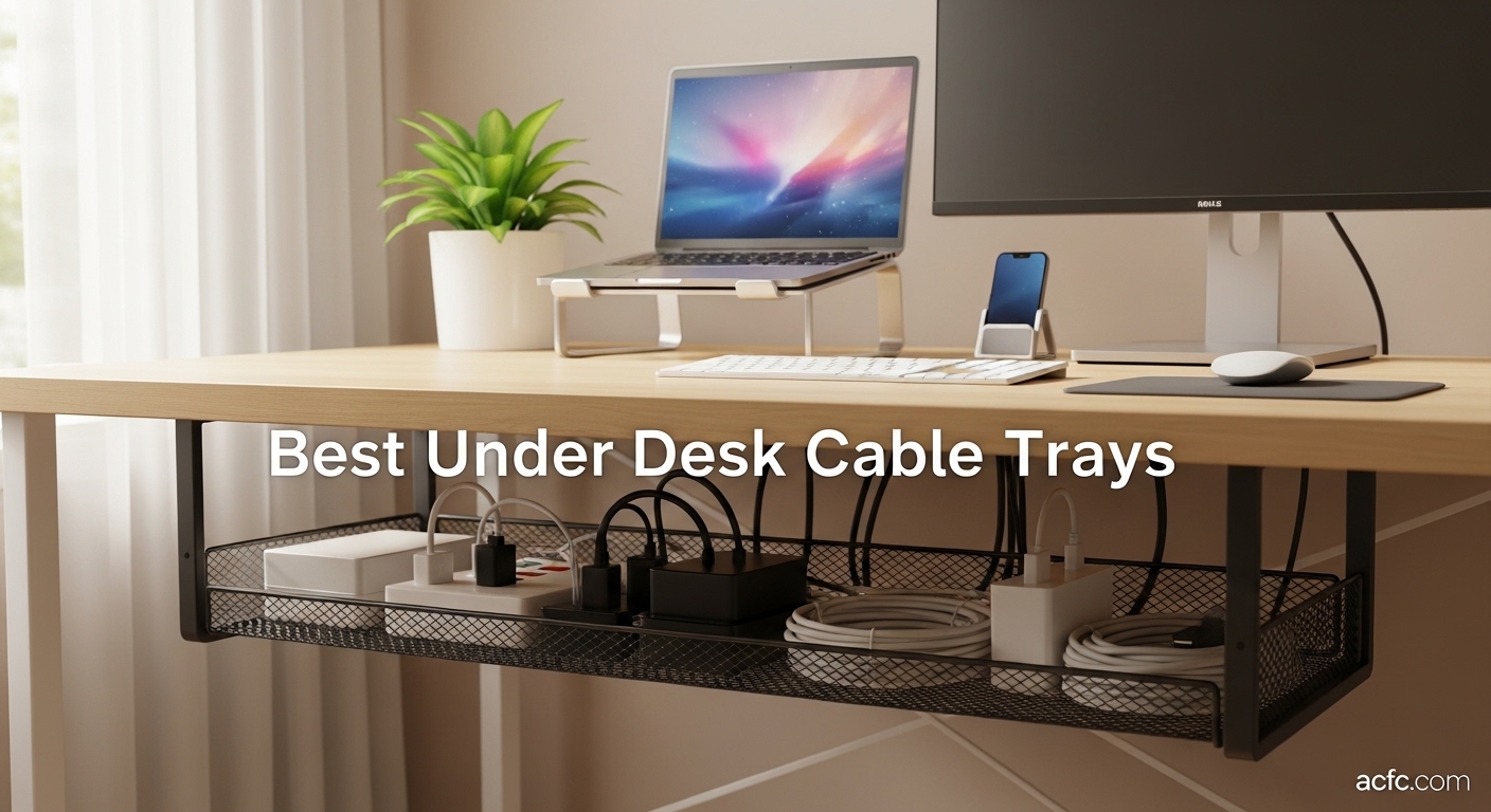 Best Under Desk Cable Trays
