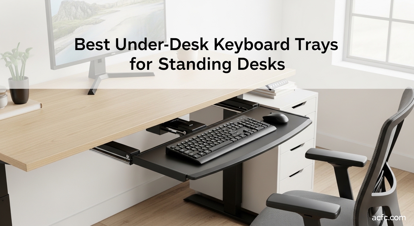 Best Under-Desk Keyboard Trays for Standing Desks