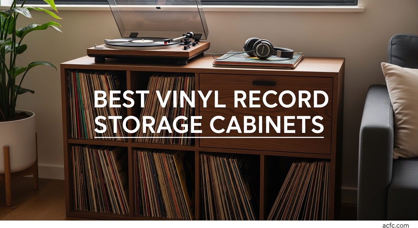 Best Vinyl Record Storage Cabinets