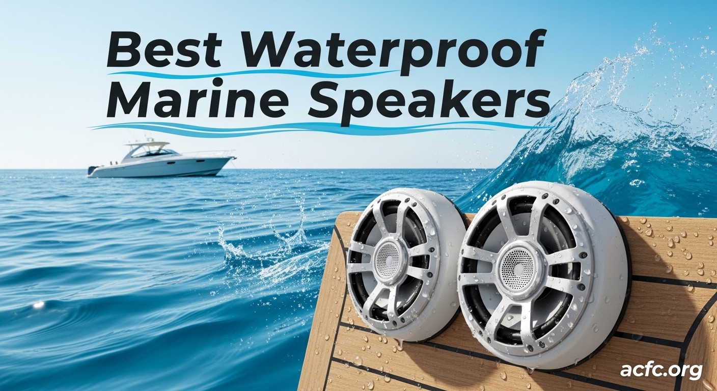 Best Waterproof Marine Speakers