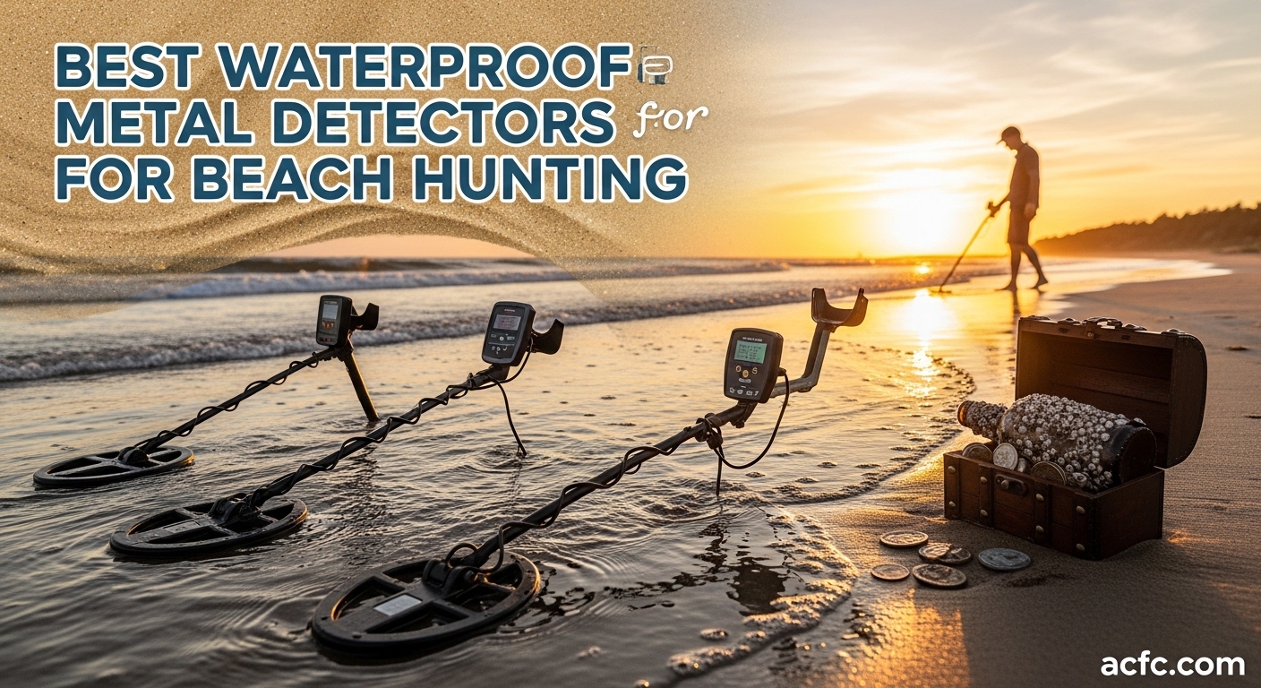 Best Waterproof Metal Detectors for Beach Hunting