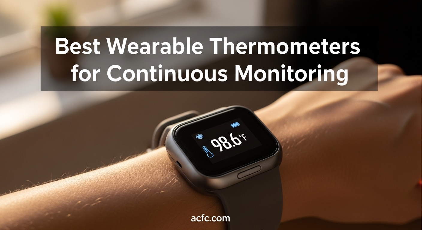 Best Wearable Thermometers for Continuous Monitoring