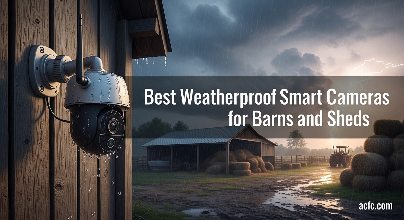 Best Weatherproof Smart Cameras for Barns and Sheds