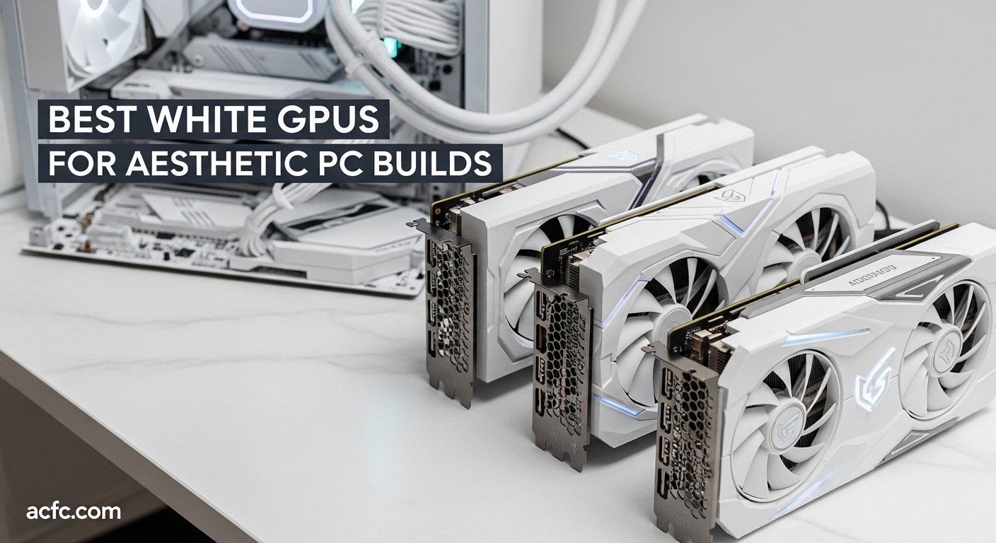 Best White GPUs for Aesthetic PC Builds