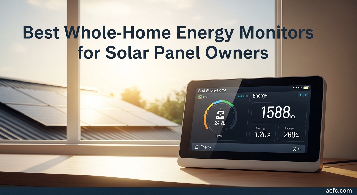 Best Whole-Home Energy Monitors for Solar Panel Owners