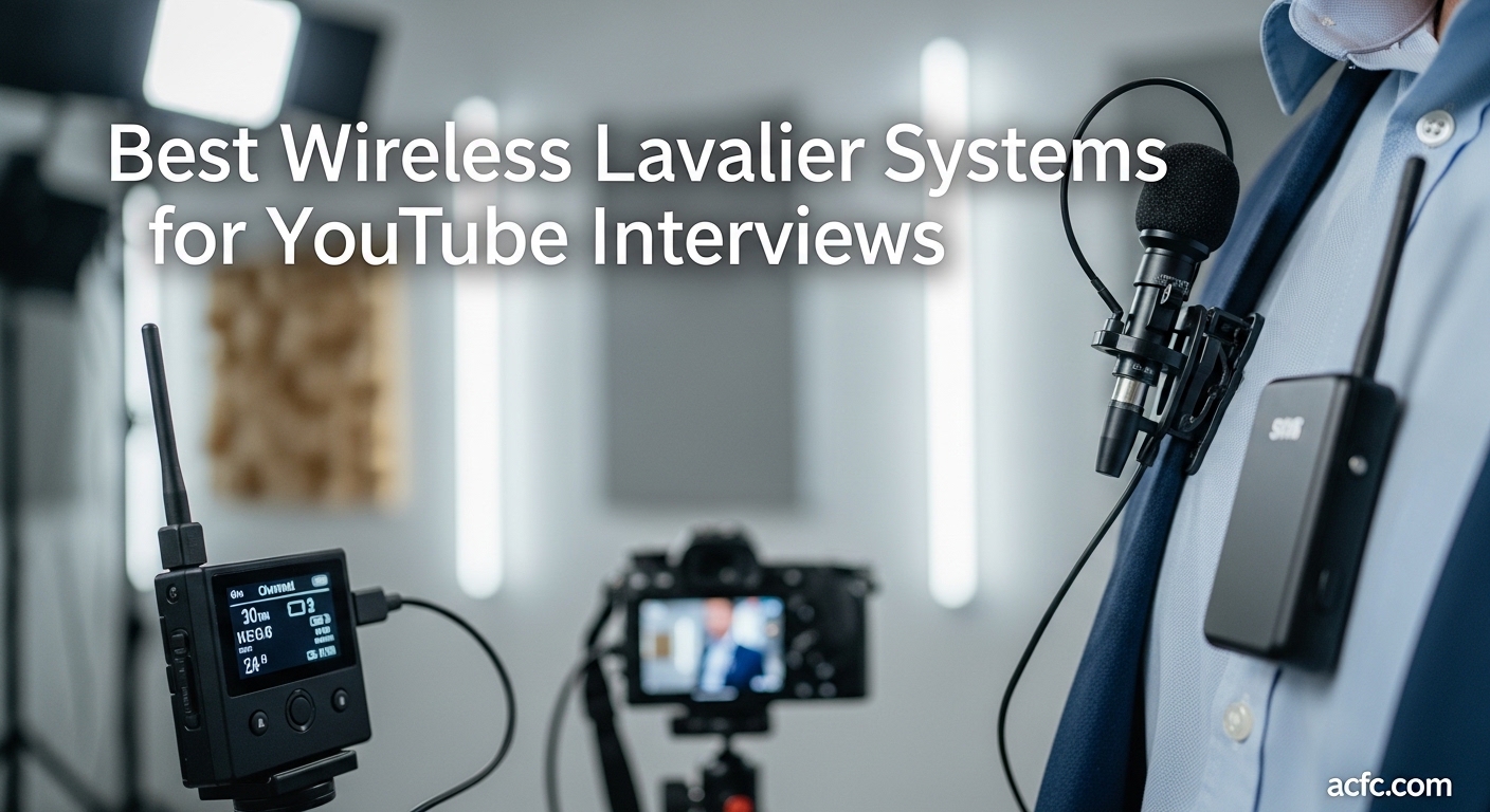 Best Wireless Lavalier Systems for YouTube Interviews