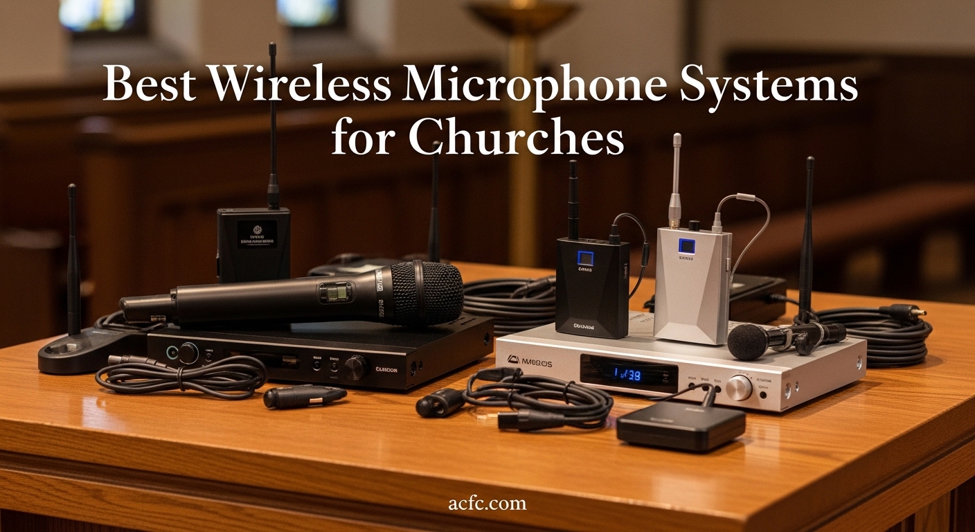 Best Wireless Microphone Systems for Churches