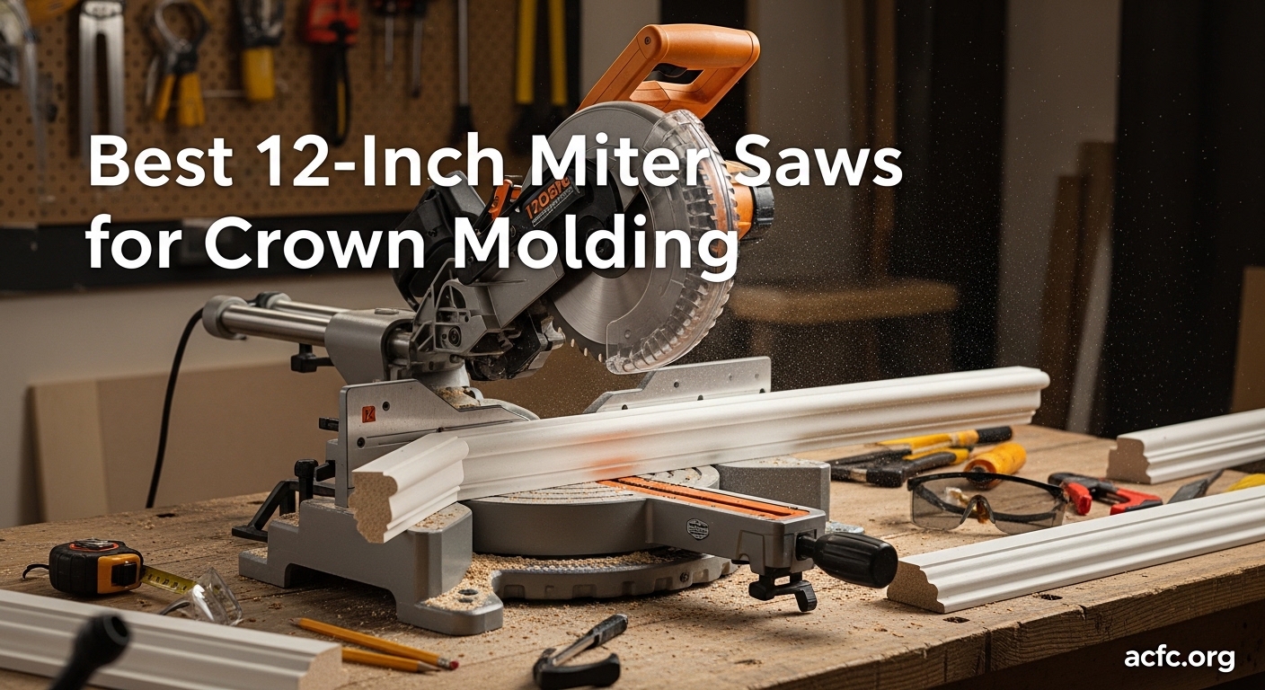 Best 12-Inch Miter Saws for Crown Molding
