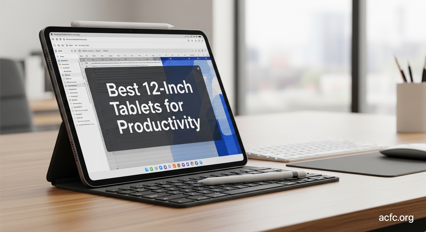 Best 12-Inch Tablets for Productivity