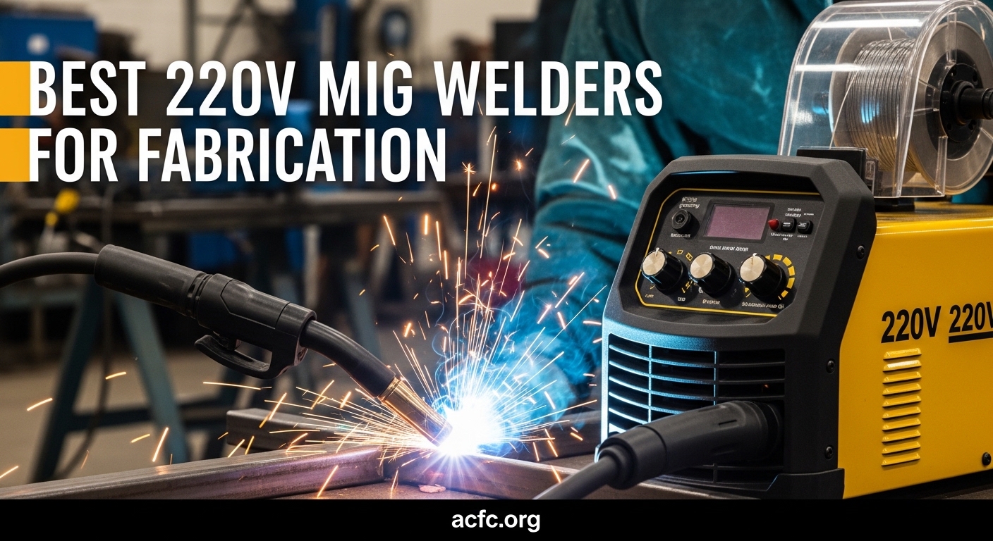 Best 220V MIG Welders for Fabrication