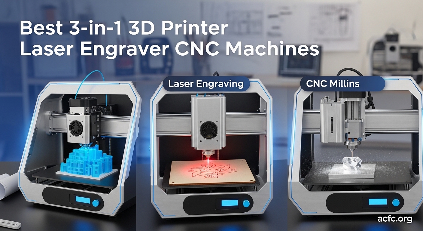 Best 3-in-1 3D Printer Laser Engraver CNC Machines