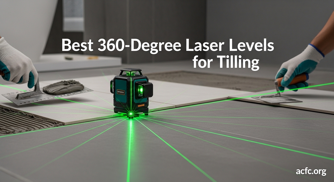 Best 360-Degree Laser Levels for Tiling