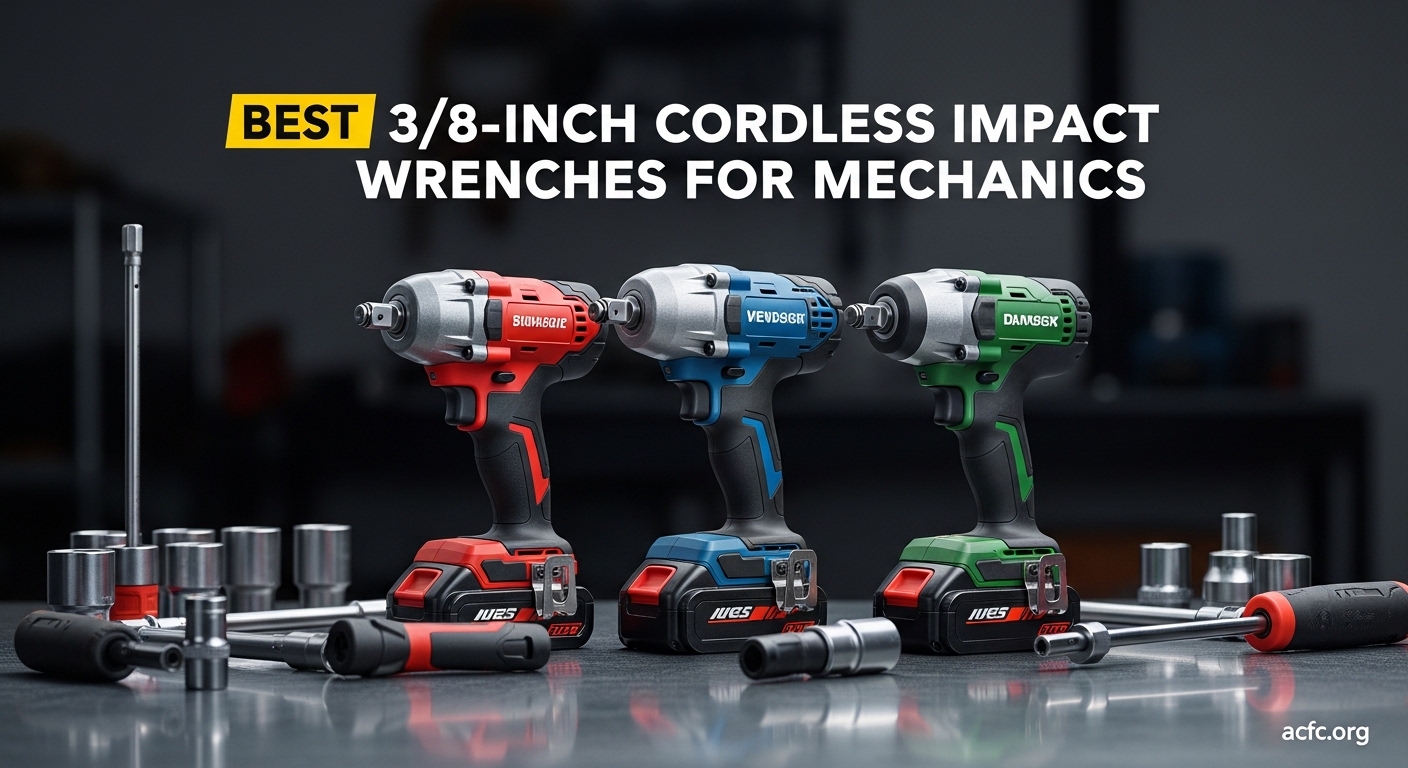Best 38-Inch Cordless Impact Wrenches for Mechanics