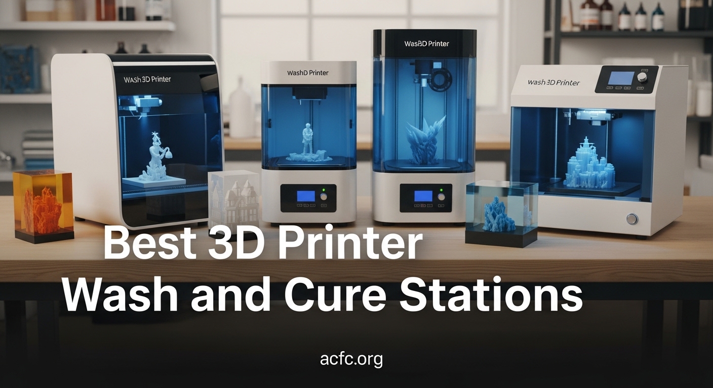 Best 3D Printer Wash and Cure Stations