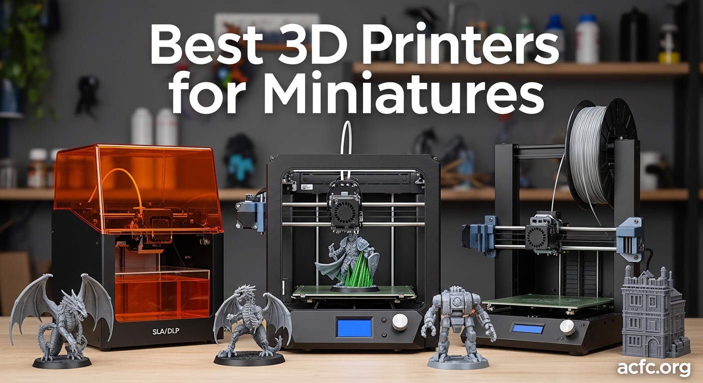 Best 3D Printers for Miniatures