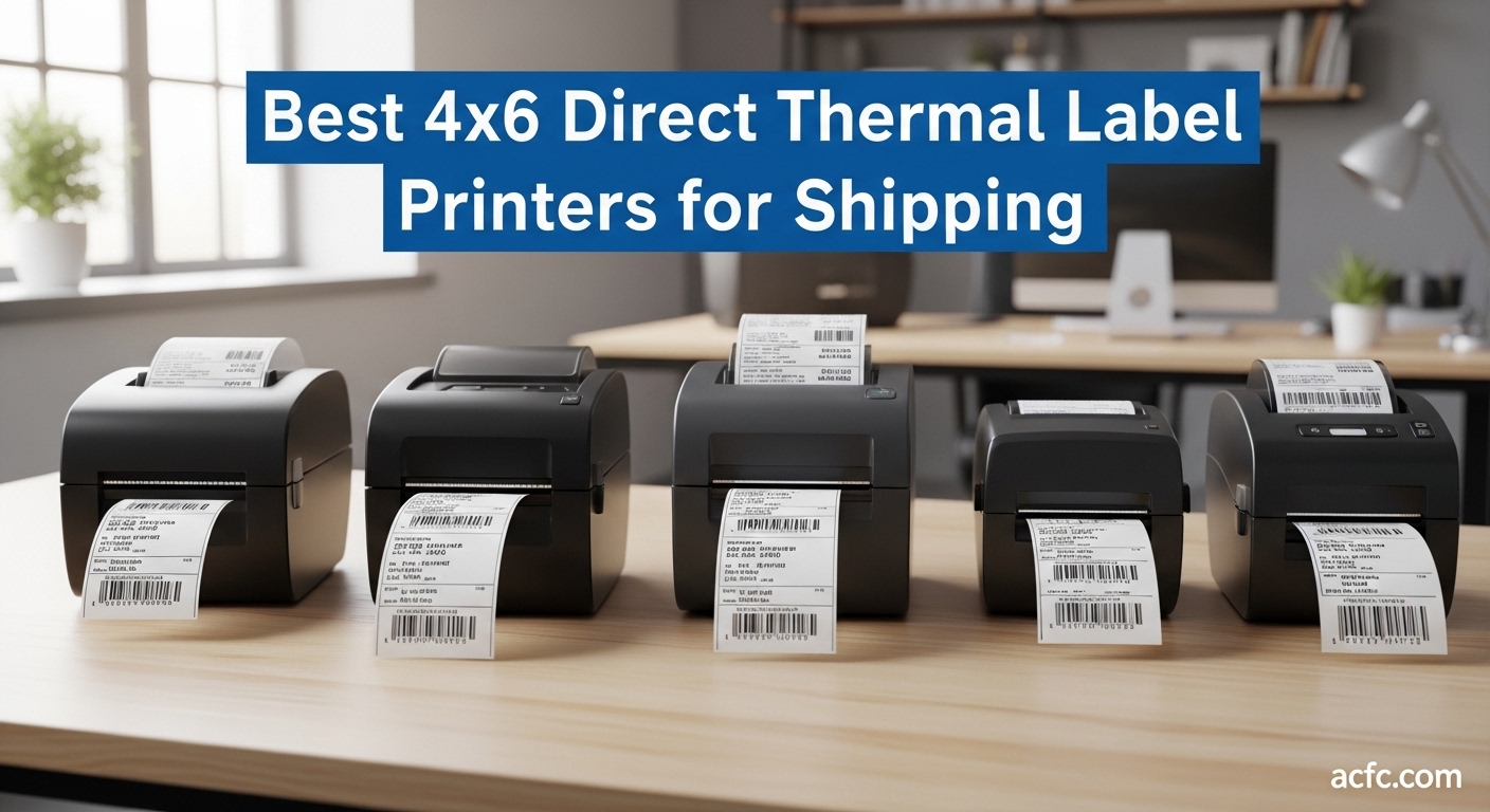 Best 4x6 Direct Thermal Label Printers for Shipping