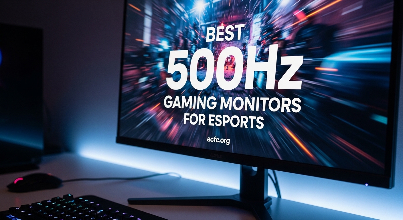 Best 500Hz Gaming Monitors for Esports