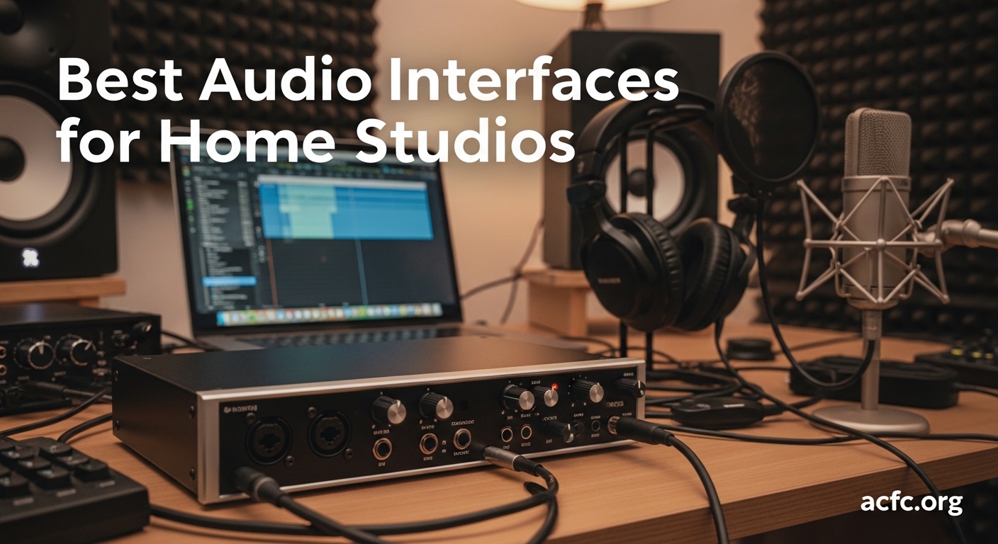 Best Audio Interfaces for Home Studios