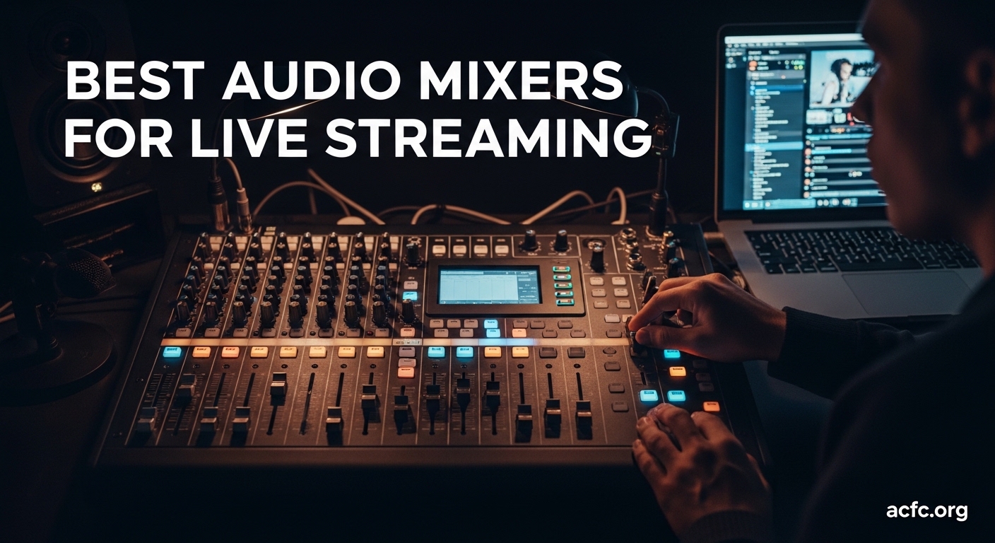 Best Audio Mixers for Live Streaming