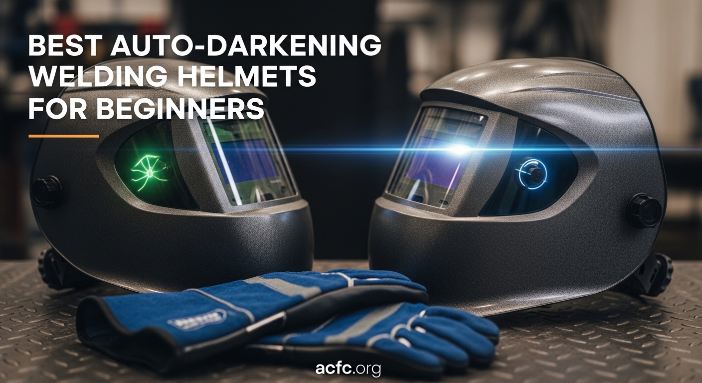 Best Auto-Darkening Welding Helmets for Beginners