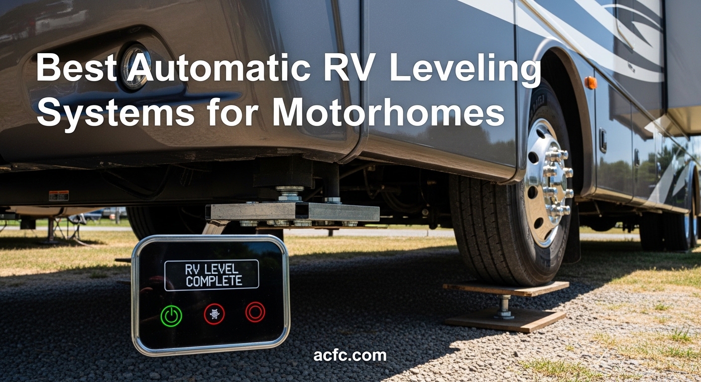 Best Automatic RV Leveling Systems for Motorhomes