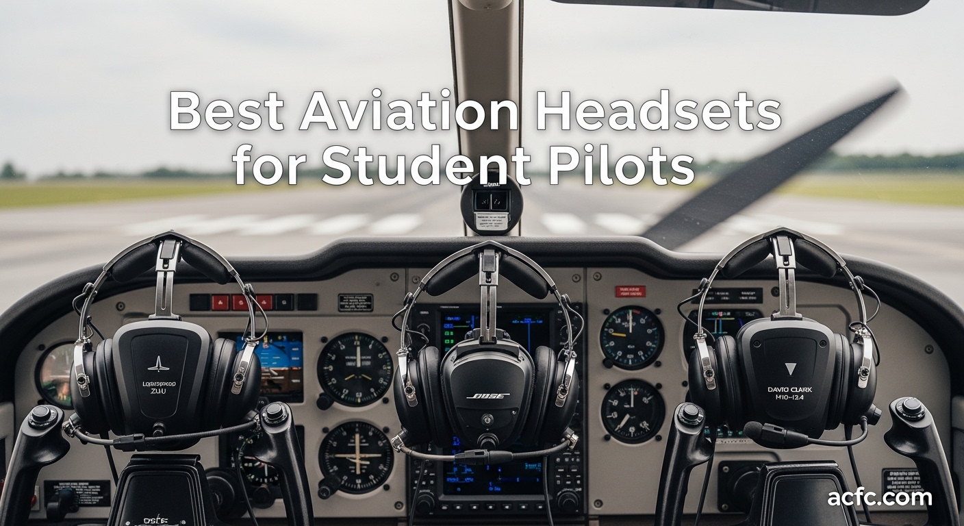 Best Aviation Headsets for Student Pilots