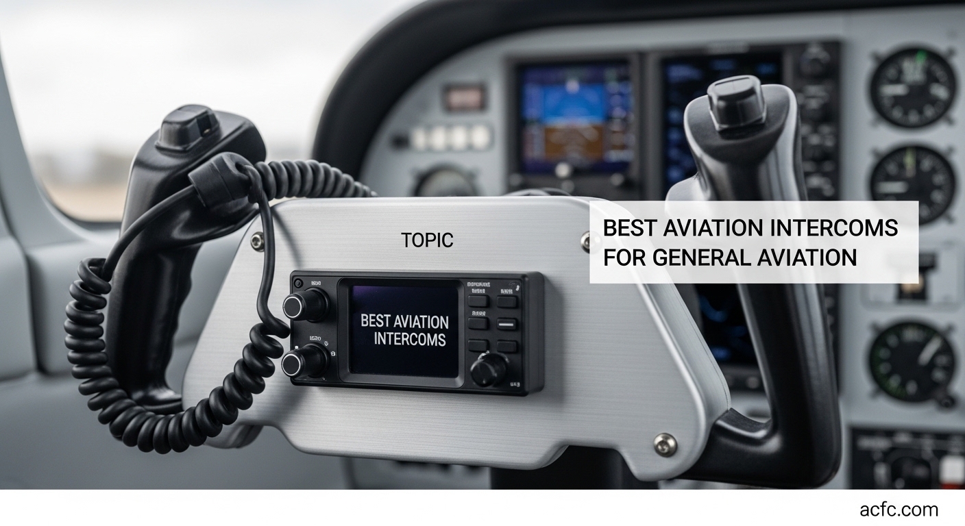 Best Aviation Intercoms for General Aviation