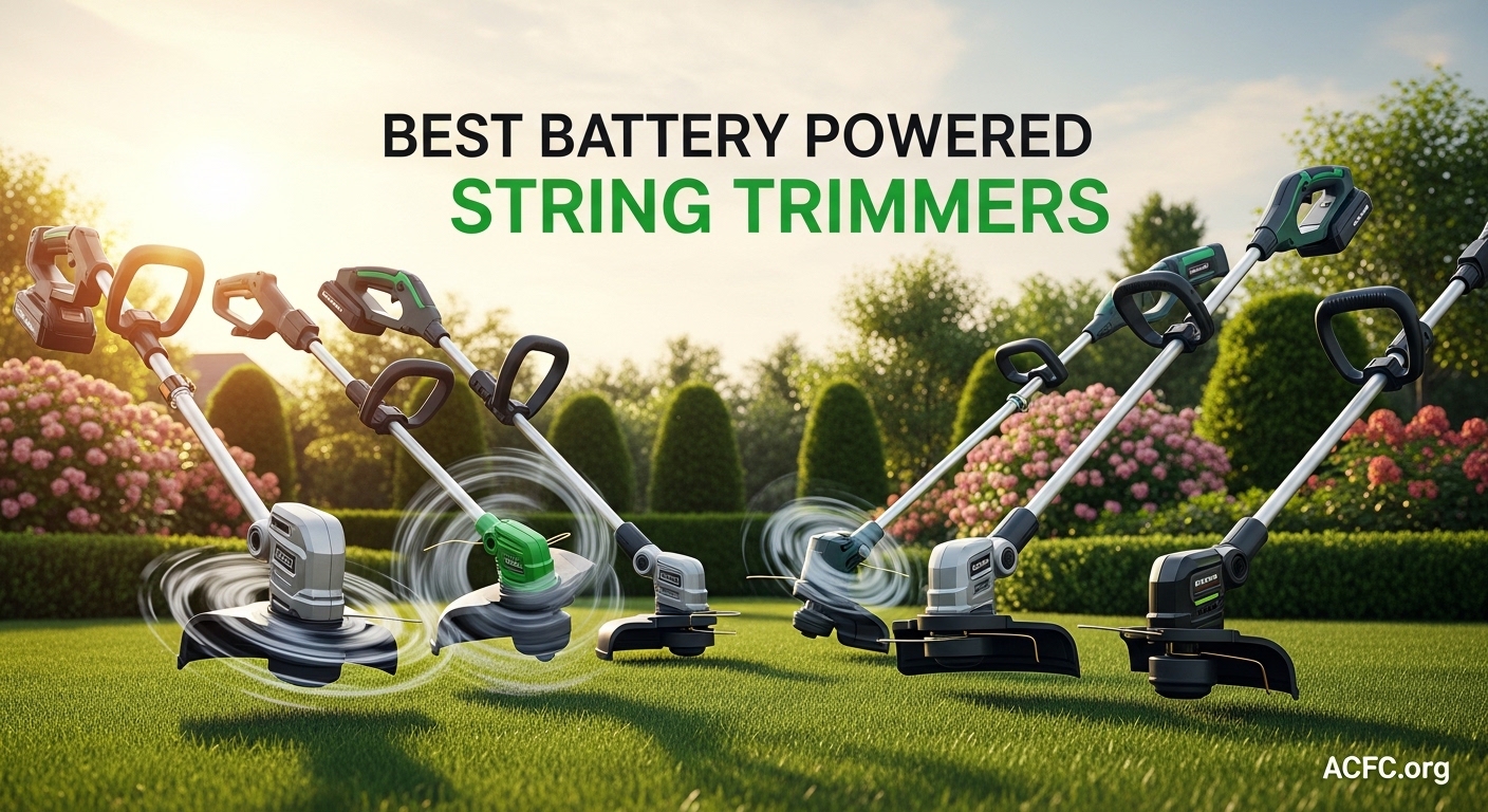 Best Battery Powered String Trimmers