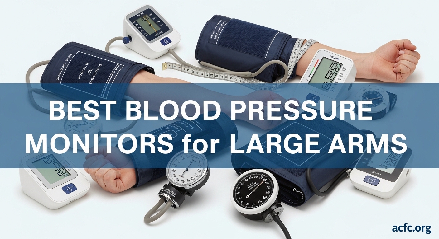 Best Blood Pressure Monitors for Large Arms