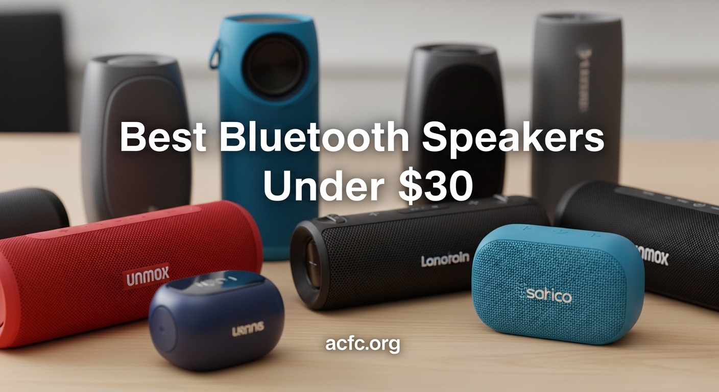 Best Bluetooth Speakers Under $30