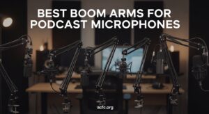 Best Boom Arms for Podcast Microphones
