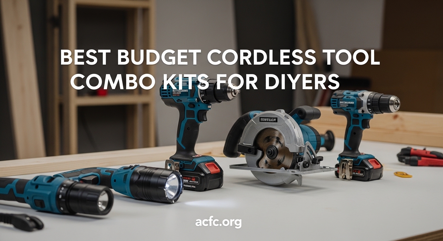Best Budget Cordless Tool Combo Kits for DIYers