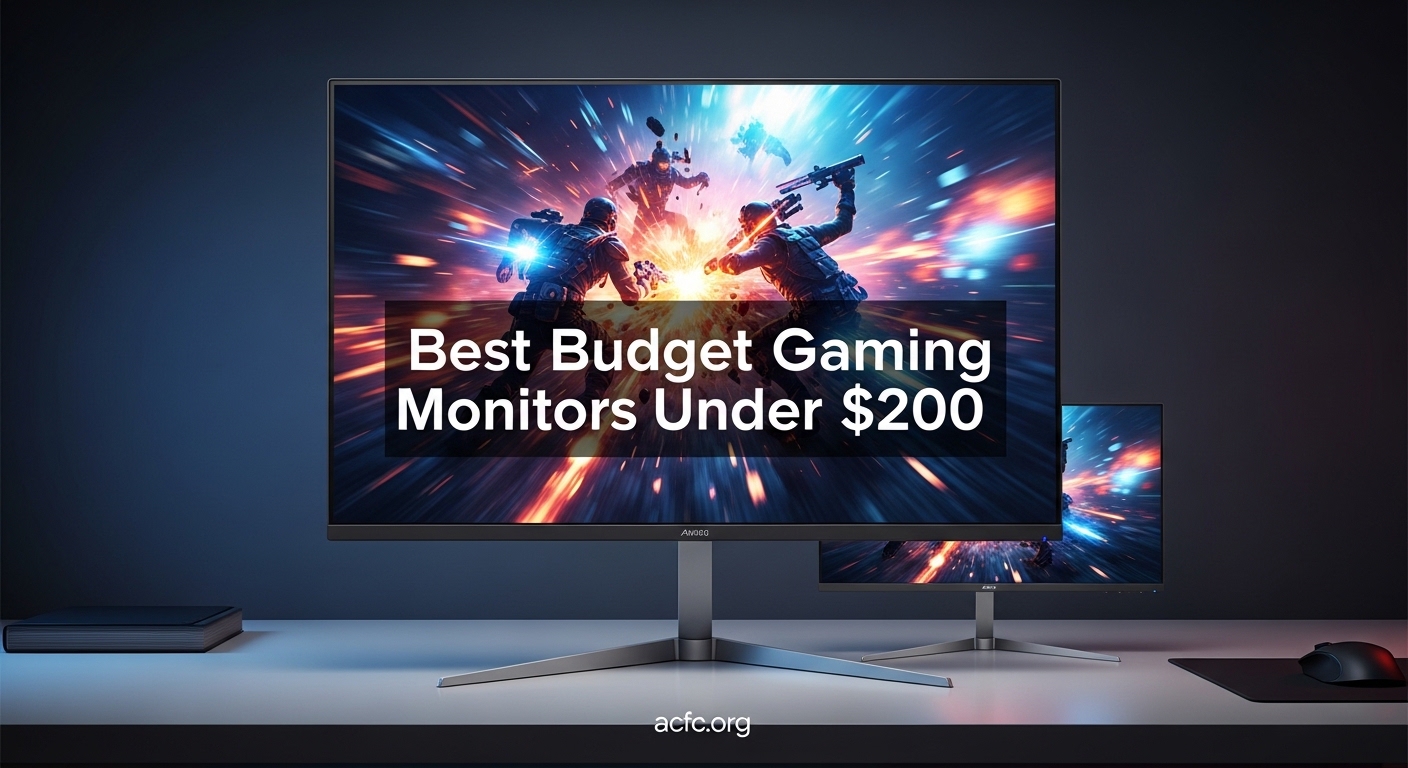 Best Budget Gaming Monitors Under $200